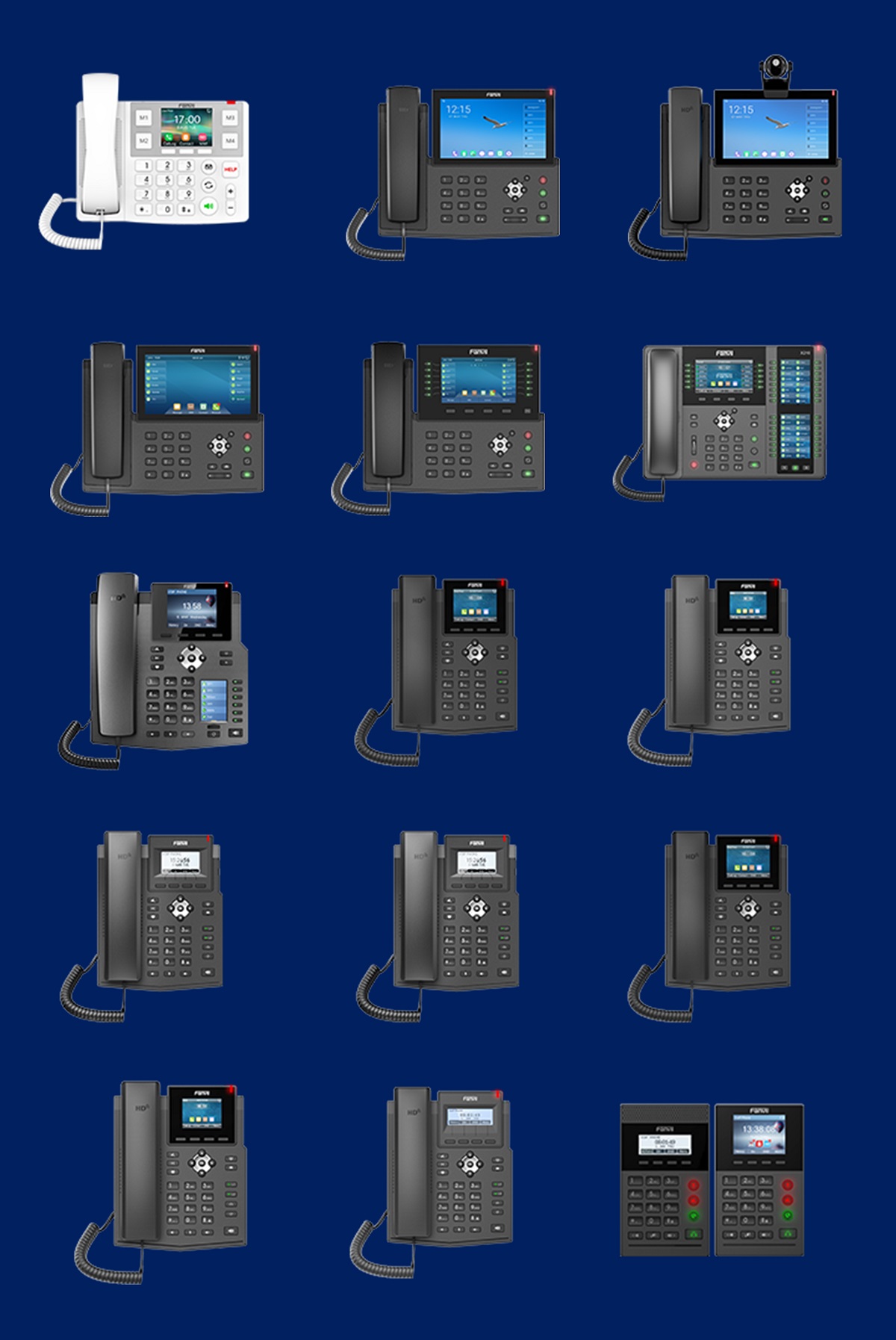 Fanvil X Series Business IP Phones