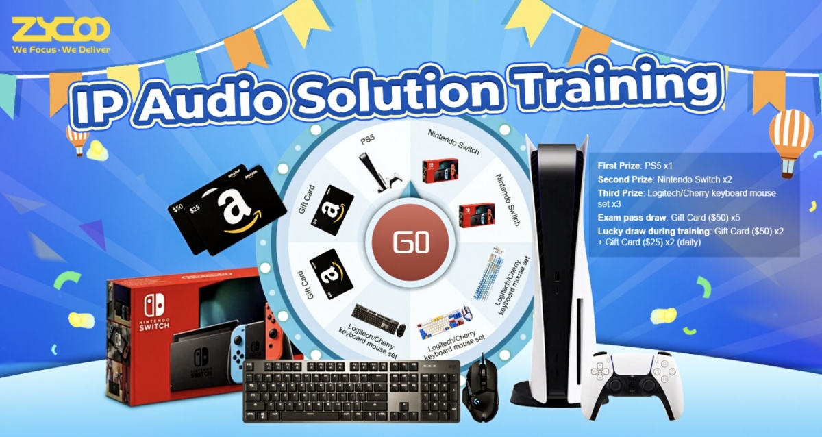 Webinar | 26th April 2023:ZYCOO Certified IP Audio Solution Sales(ZCAS) Webinar