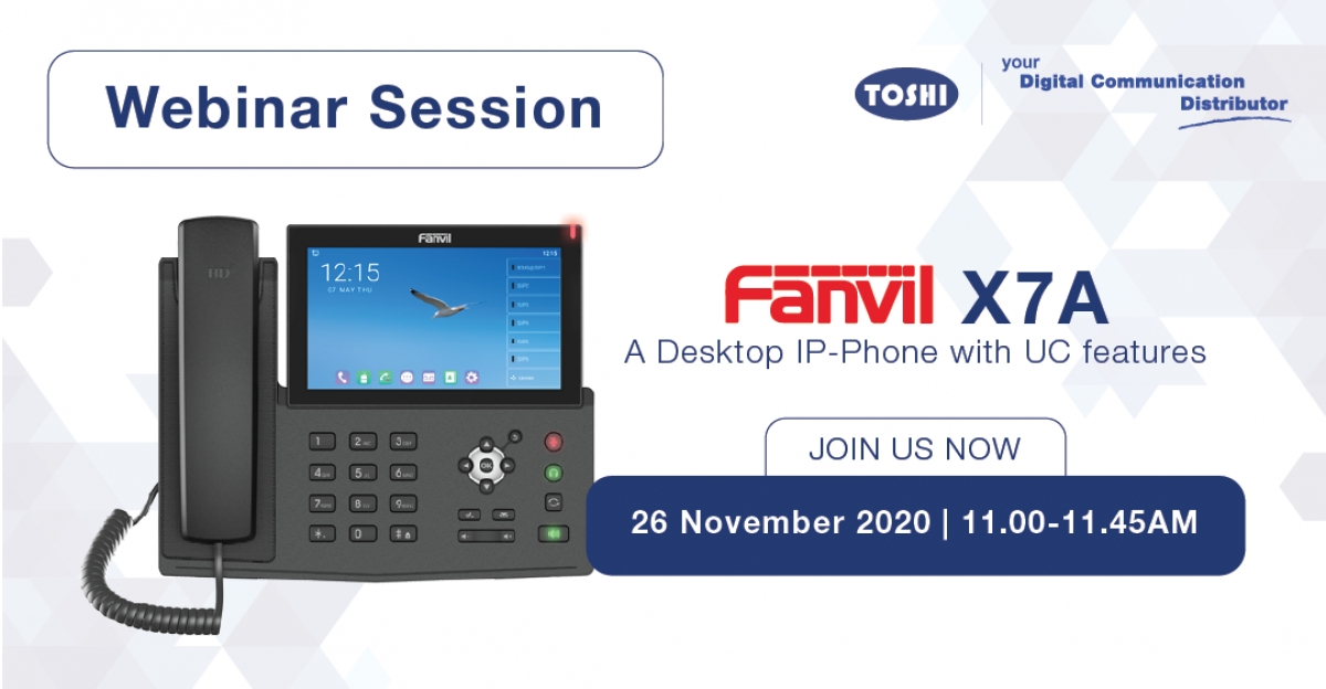 Fanvil X7A Webinar